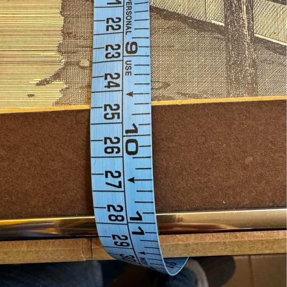 1970’s MARTIN TANG VTG Signed Seattle Waterfront Ink Print In Metal Frame Art - Picture 12 of 12